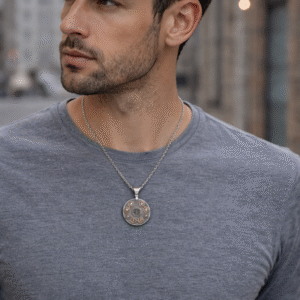 שרשרת נירוסטה בעיצוב תעשייתי N 2151