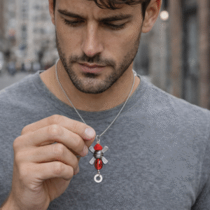 שרשרת בעיצוב תעשייתי  N 2453