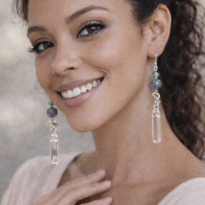 עגילי זכוכית  E 1505